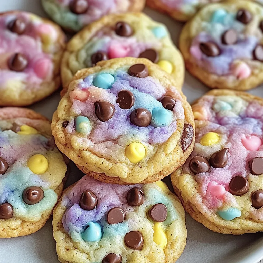 Cookies de Pâques au chocolat