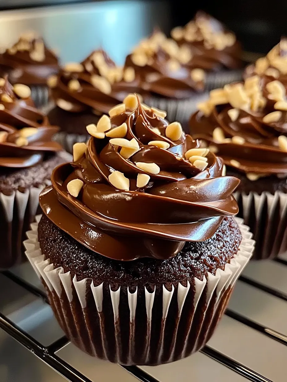 Cupcakes Fondants au Chocolat Faits Maison