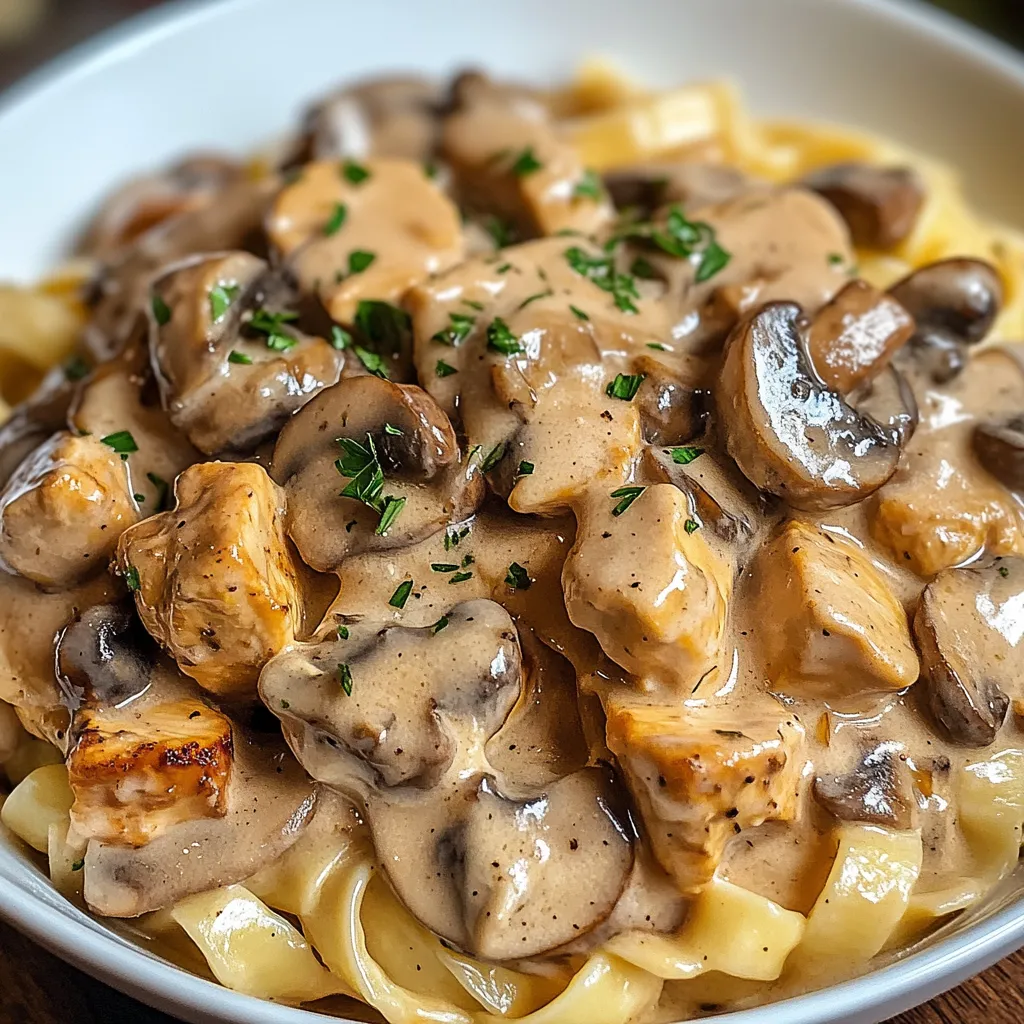 Stroganoff de Poulet