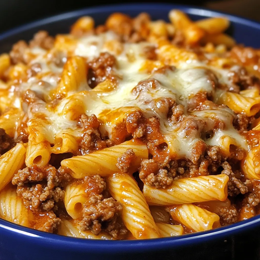 Recette de Casserole Sloppy Joe
