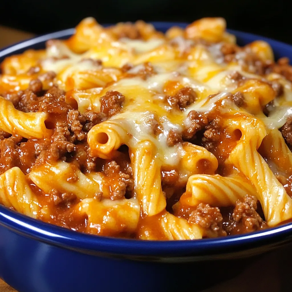 Casserole Sloppy Joe Facile