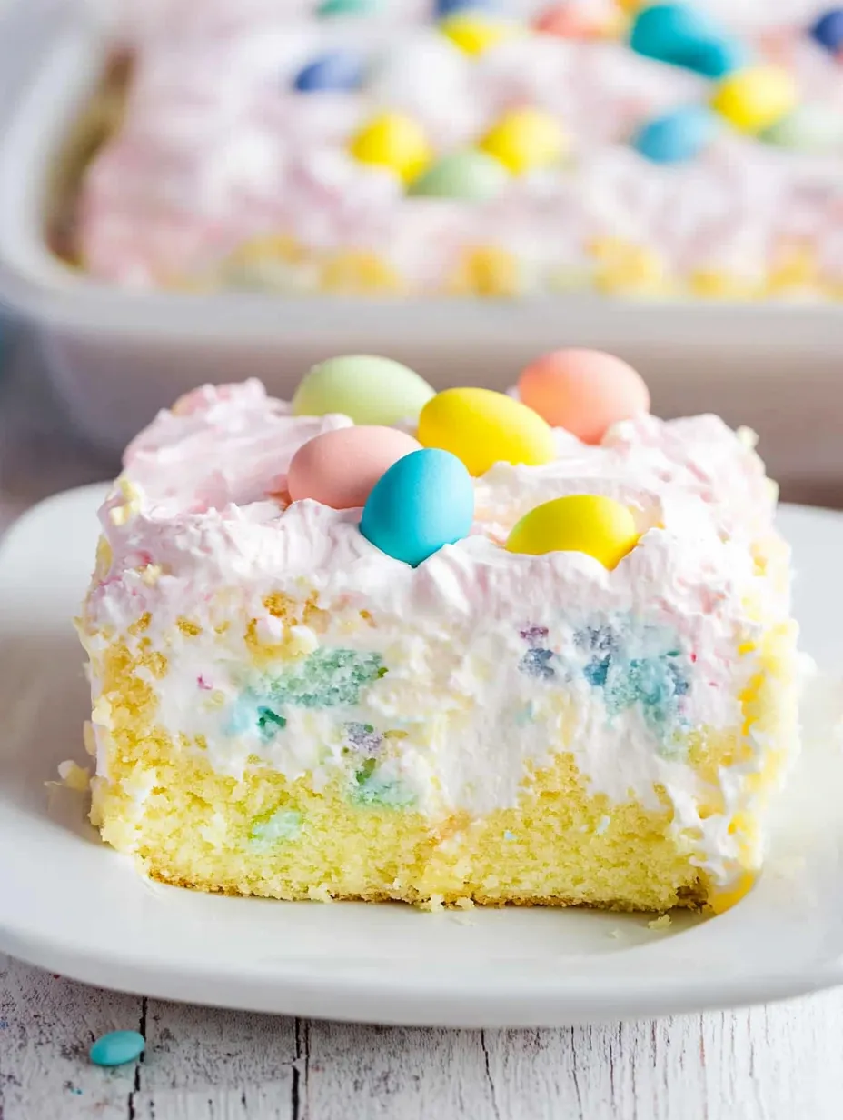 Gâteau Poke de Pâques