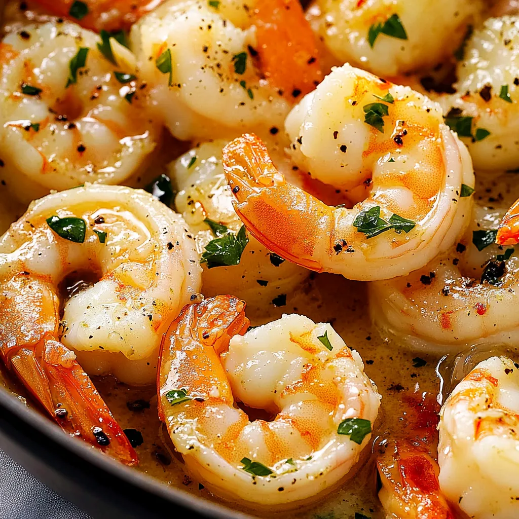 Crevettes Beurre à l'Ail