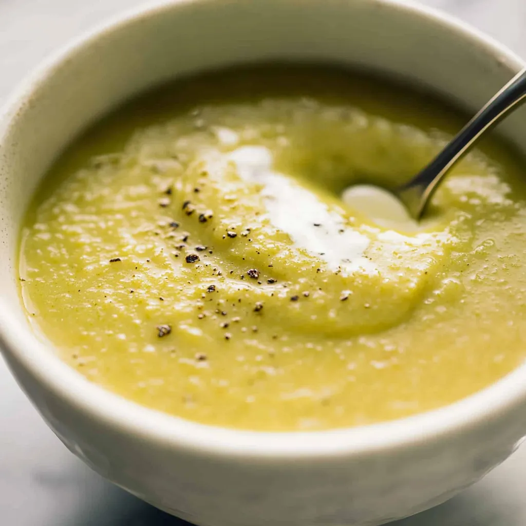 Soupe d'asperges crémeuse
