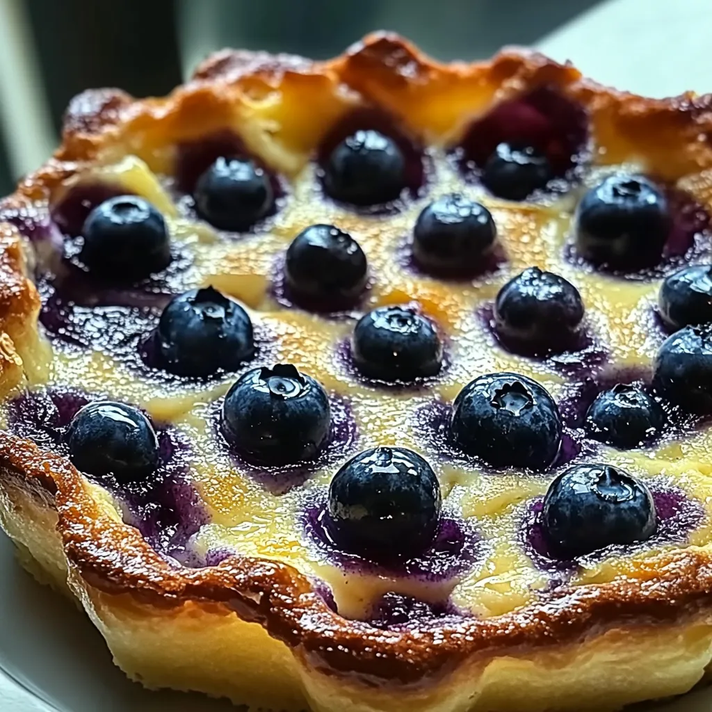 Pancake Myrtille Citron