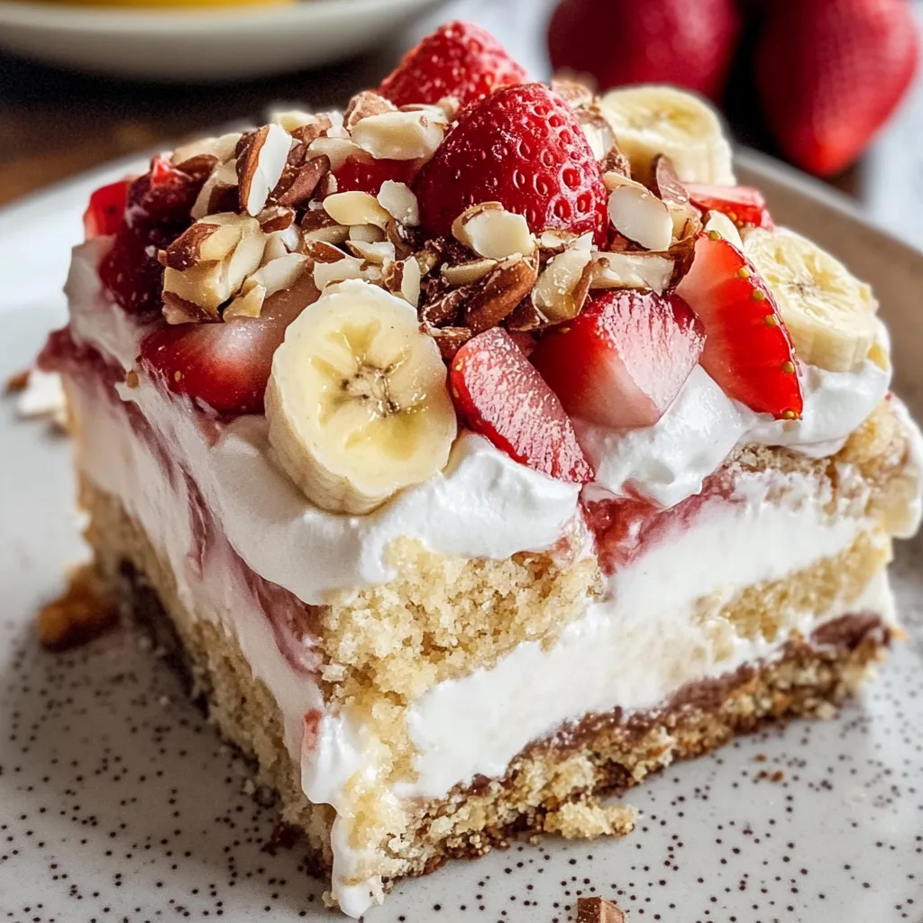 Recette Facile de Gâteau Renversé Banana Split