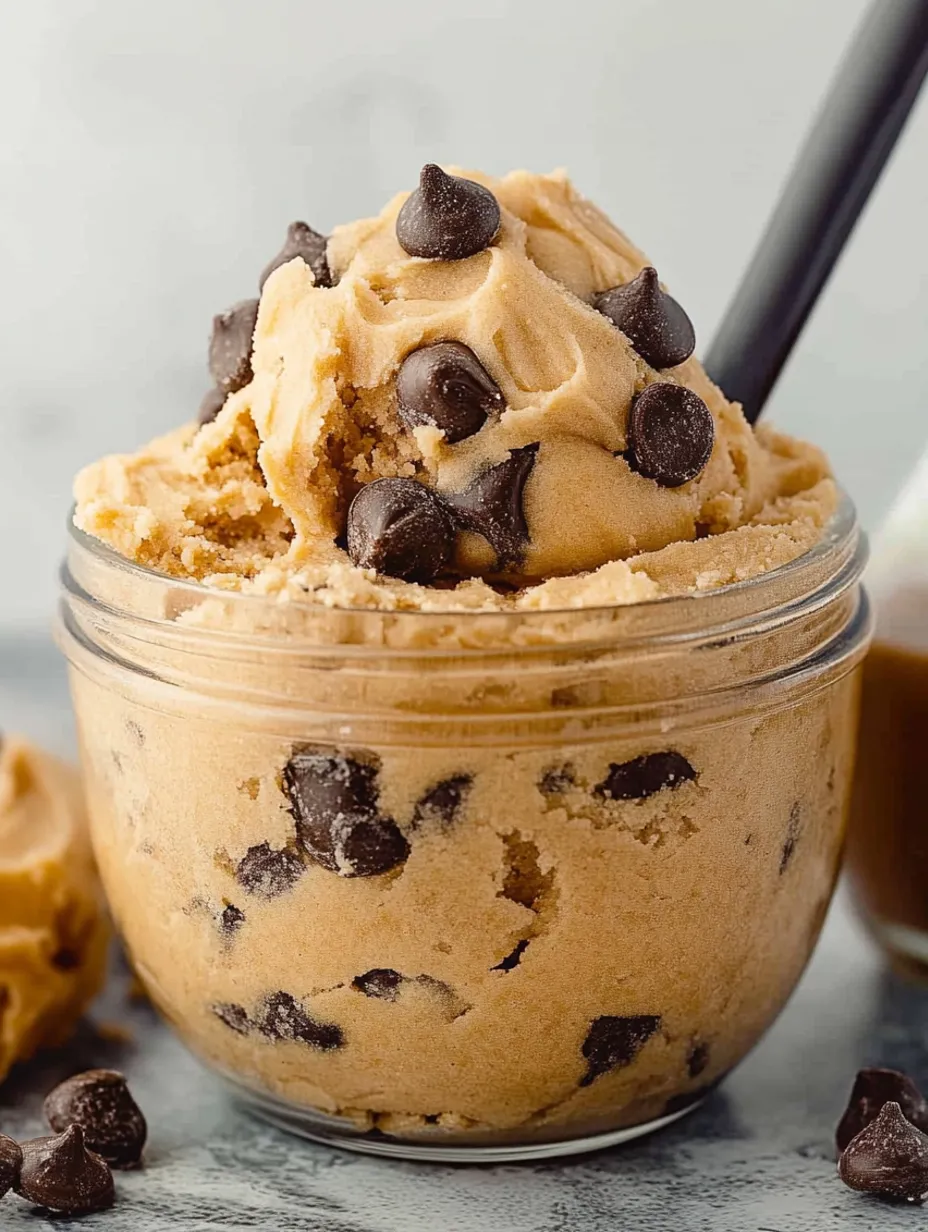 Pâte à Cookies Comestible Sans Danger avec Pépites de Chocolat