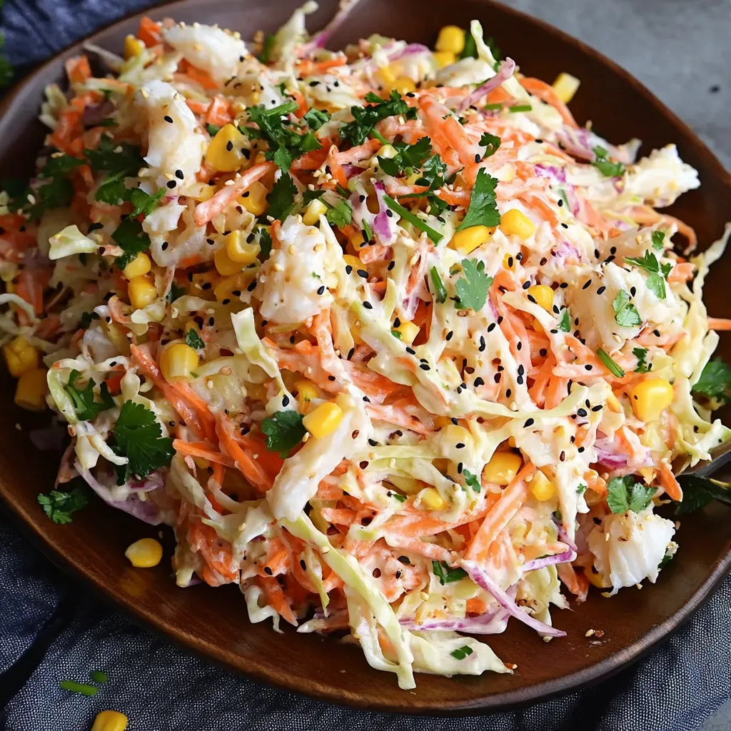Délicieuse Salade Crabe