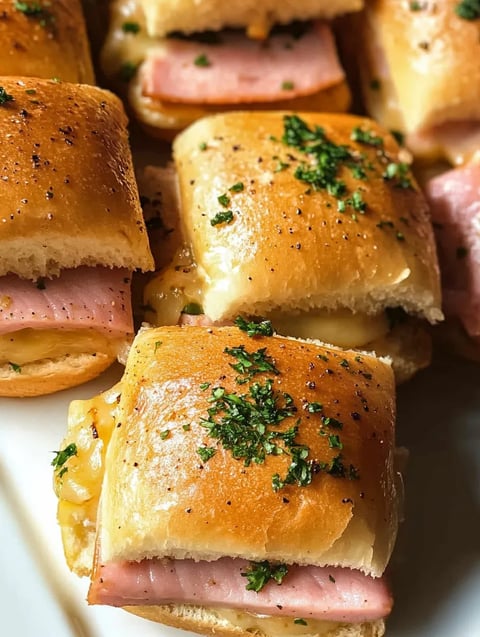 Jambon et Fromage Fondus