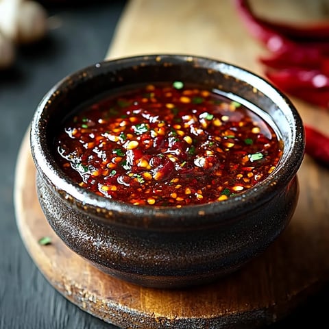 Sauce Ail et Piment Maison
