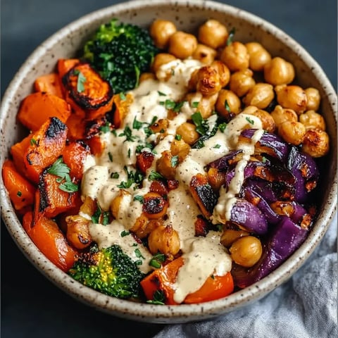 Bols de Légumes Rôtis & Pois Chiches